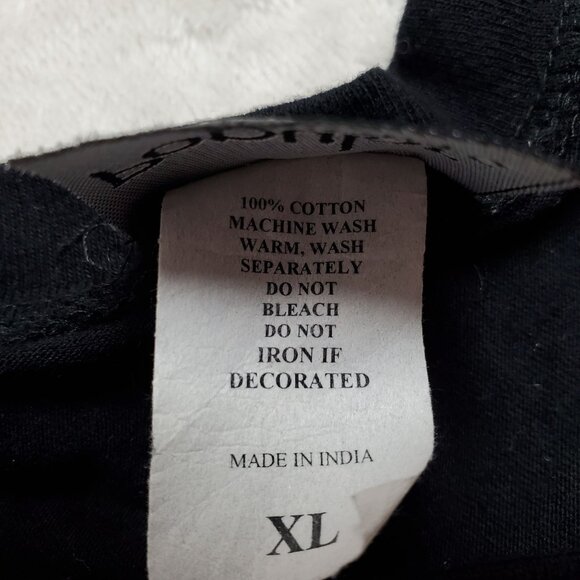 Popular Sports Black Cotton XL T-Shirt With "Blink If You Want Me" Print - Picture 4 of 10